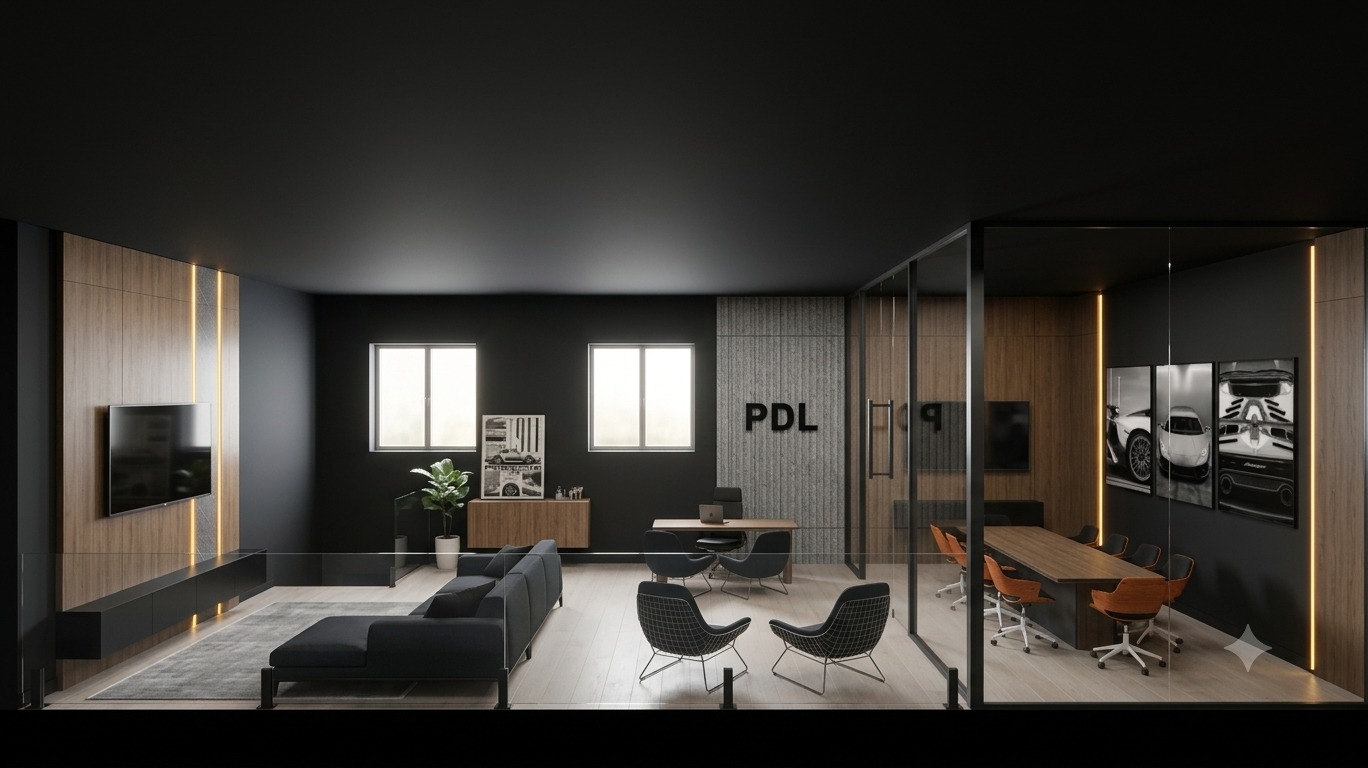 Private offices and meeting room